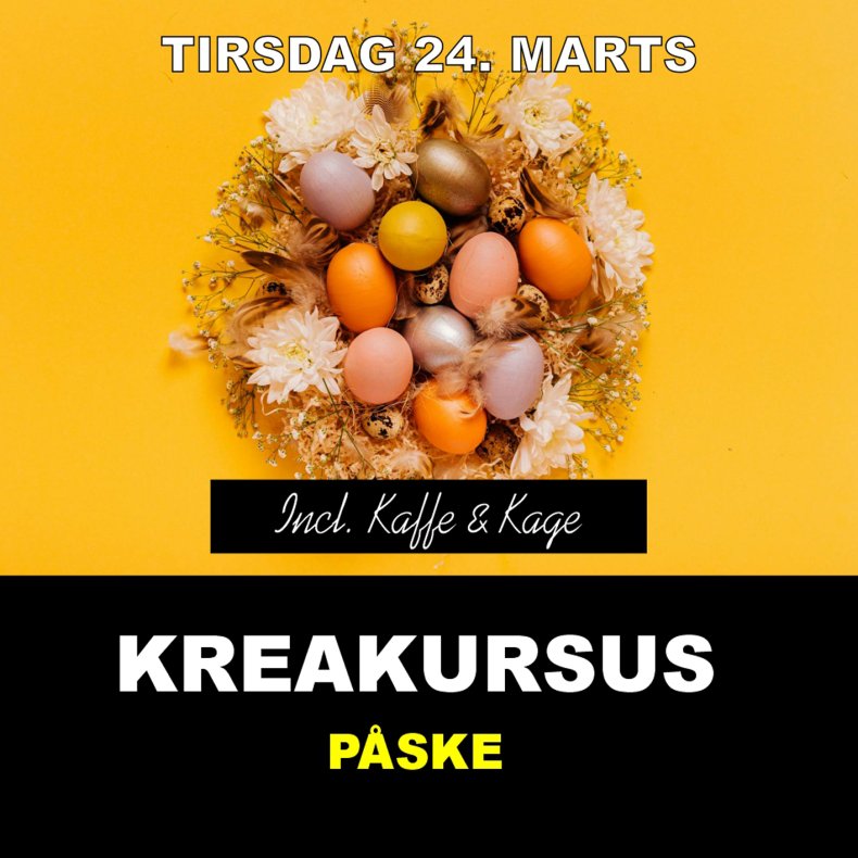 1. KREA KURSUS: P�SKE 24/3-2026