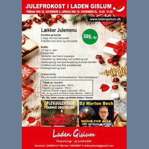 JULEFROKOST FREDAG 28.11.2025